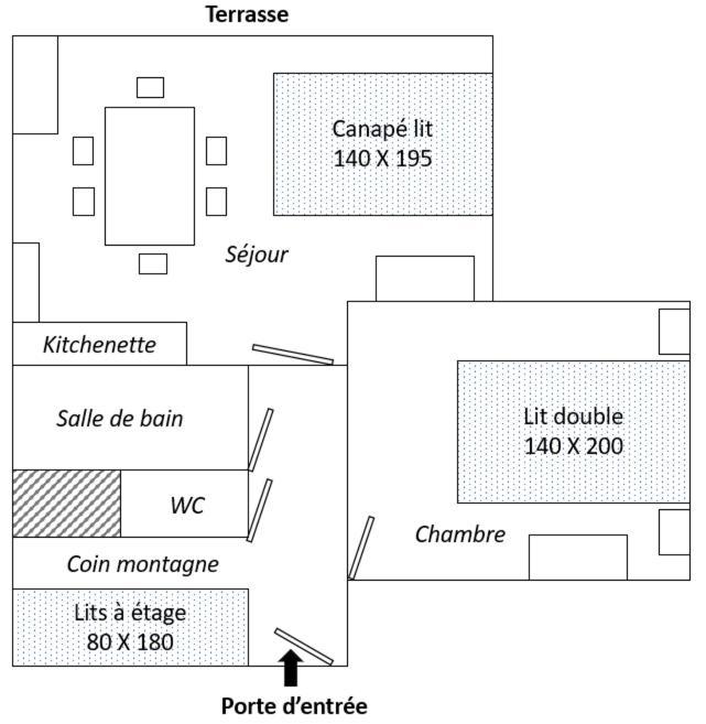 Appartement Renove T2, Vue Montagne Samoëns Exteriér fotografie