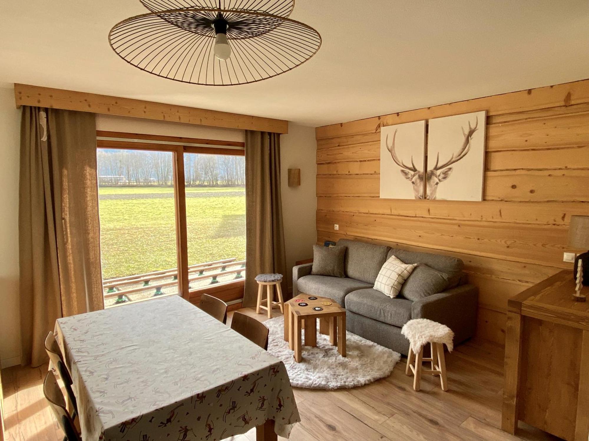 Appartement Renove T2, Vue Montagne Samoëns Exteriér fotografie